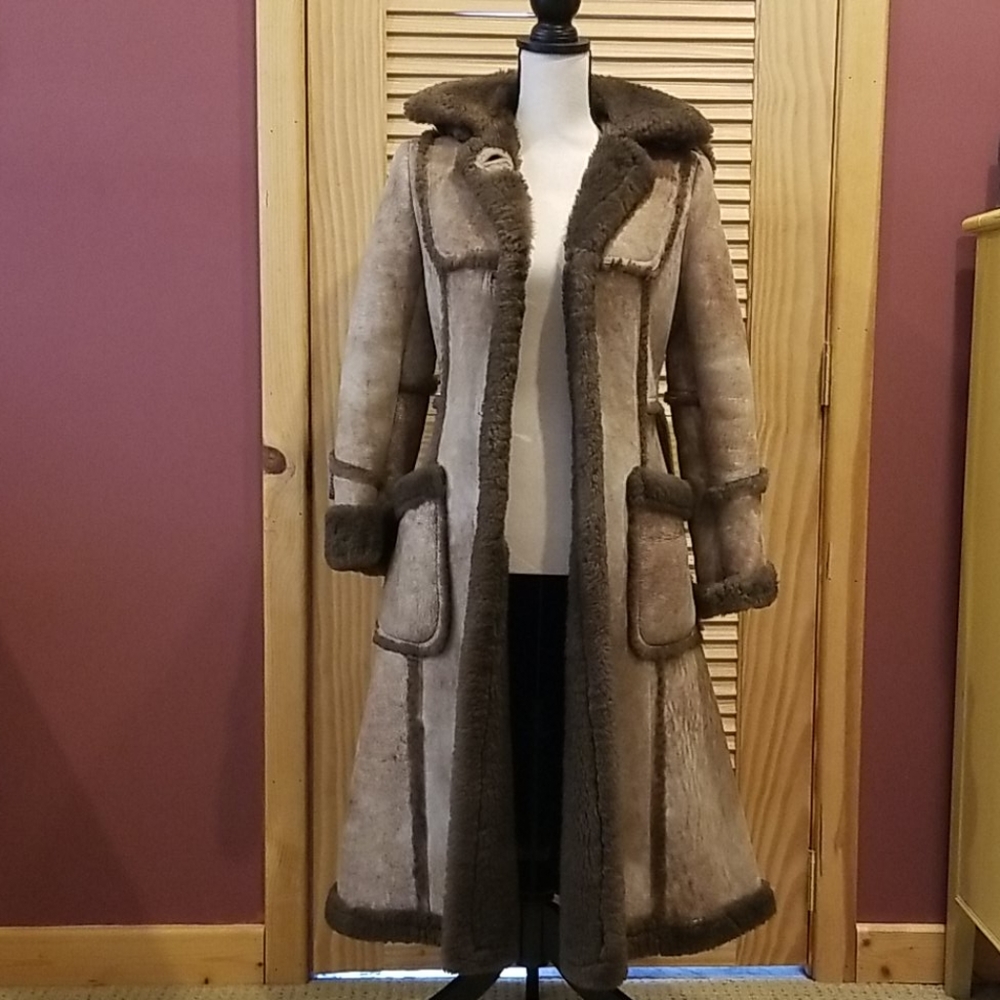Women's shearling coat